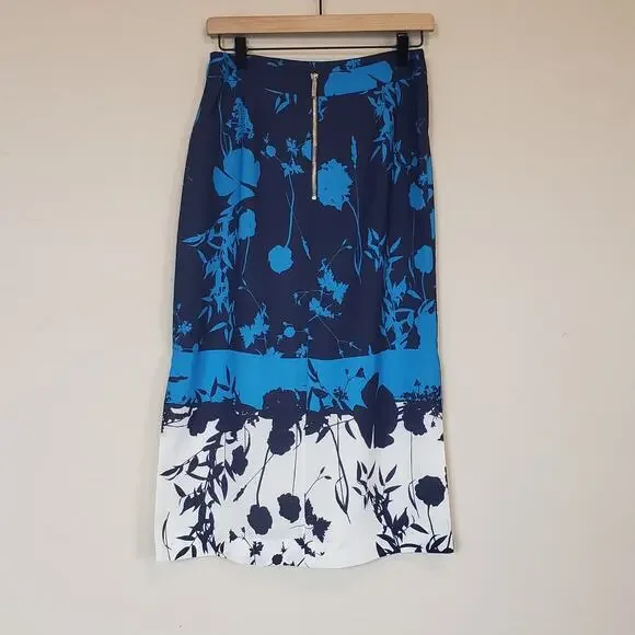 Ted Baker Selaah Bluebell‎ Floral Print Midi Skirt Ted1Womens 4